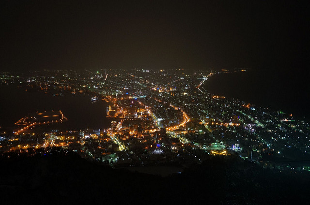 日本 北海道 函館百萬夜景 沙羅之月海鮮大餐 Teresa的旅遊筆記